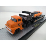 M2 Caminhão Ford C-500 Coe 1956 E Mustang Boss 1970 1/64