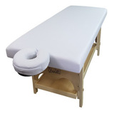 Maca Fixa Massagem 450kg Regulagem De Altura Estetica Branca