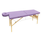 Maca Maleta Portátil Legno Vega Massagem,tatto E Depilação. Cor Lilás