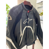 Macacão Alpinestars 2 Peças Em Couro