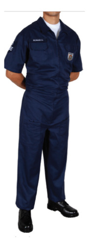 Macaco Azul Marinho De Manuteno 11o Uniforme Aeronutica