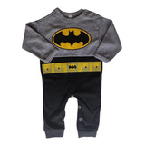 Macacão Batman Para Bebê Mesversário Fantasia