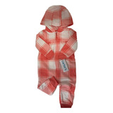 Macacão Carters Fleece Bebê Menina Original Pronta Entrega