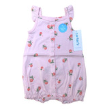 Macacão Carters Romper De Verão Bebê Menina Original