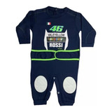 Macacão De Bebê Temático Valentino Rossi