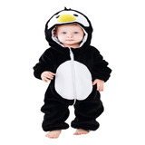 Macacão De Desenho Animado Baby Penguin,