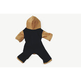 Macacao De Moletom 3 Cabos Para Cachorro Pequeno Pet