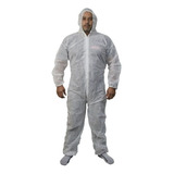 Macacão De Segurança Descartável Roupa De Proteção - P