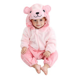 Macacão Fantasia Infantil Bebê Urso Ursinho