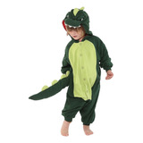 Macacão Infantil Fantasia Parmalat Bebê Dinossauro Pelúcia 
