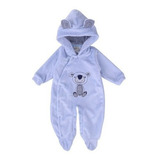 Macacão Infantil Fantasia Parmalat Bebê Urso Panda Pelúcia 