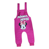 Macacão Infantil Menina Minnie Disney Moletom