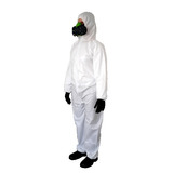 Macacao Maxvest Tipo Tyvek Branco Descartavel Ca 32399