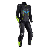Macacão Moto Texx Pista 1 Peça Couro Legitimo Esportivo
