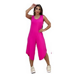 Macacão Pantacourt Moda Feminina, Macaquinho