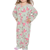 Macacão Pijama Infantil Estampado Soft!!! Lindooo!!!
