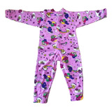 Macacão Pijama Infantil Menina Soft Fleece Tamanhos 1-6 Anos