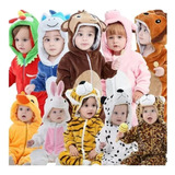 Macacão Pijama Inverno Bebê Fantasia Bichinho Alta Qualidade