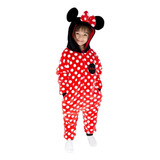 Macacão Pijama Minnie Infantil Kigurumi Criança