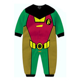Macacão Pijama Robin Infantil Batman Herois