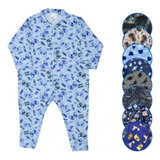 Macacão Pijama Soft Infantil Inverno Frio Tam. 10/12/14