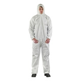 Macacão Pintura Impermeável 67-200 Laboratório Ansell Branco