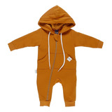 Macacão Premium Bebê De Moletom Flanelado Roupa Inverno Frio