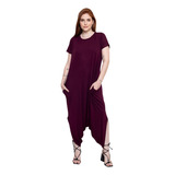 Macacao Saruel Feminino Macaquinho Max Viscolycra Bolso Moda