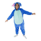 Macacão Stitch Kigurumi Infantil Oficial Licenciado 