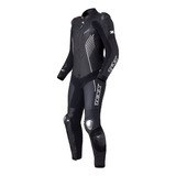 Macacão Texx Pista 1 Peça Preto Cinza