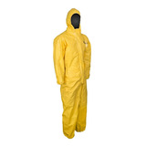 Macacão Tyvek 2000 Zíper + Velcro Dupont 4 Unidades 