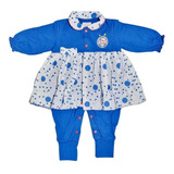Macacão Vestido Bahia Bebê Oficial Licenciado
