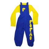 Macacão+blusa - Infantil ,trenzinho Da Alegria,fantasias