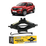 Macaco Sanfona Renault Kwid Logan Sandero Clio 1000kg 1t