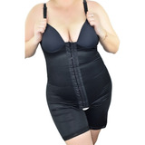 Macaquinho Com Bojo Body Modelador Cinta Liga Corset Lingeri