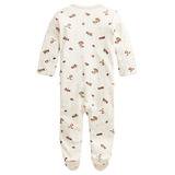 Macaquinho Pijama Creme Polo Bear Ralph Lauren - Bebê