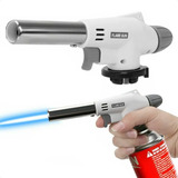 Maçarico Culinário Portátil Acend Automático C/ Regulagem 