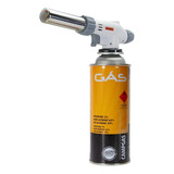 Maçarico Portátil Culinário Automático C/ Regulagem +1 Refil