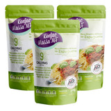 Macarrão Konjac Espaguete 270g - Konjac Massa Mf (kit Com 3)