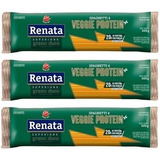 Macarrão Renata Veggie Protein+ 500g Espaguete 8 C/3 Unid