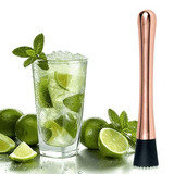 Macerador Para Caipirinha Cobre / Rose Gold Socador 20cm