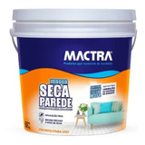 Mactra Anti Umidade Parede E Rodapé Massa Seca Parede 12 Kg Cor Salmão