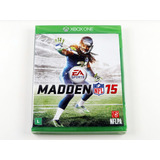 Madden Nfl 15 Original Xbox One Lacrado Midia Fisica