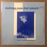 Madonna Vinil Lp Single Promo Usa Papa Dont Preach Raro