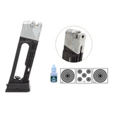 Magazine Carregador Pente Pistola Pressão W119 Co2 4,5mm Kit