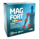 Magfort Magnésio 60 Caps Suplemento Vitaminas