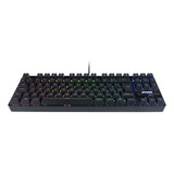 Magic Keyboard Teclado Mecanico Gamer Switch Azul Led Rgb