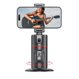 Magic Snapshot Suporte Rastreamento Inteligente Ai 360º Para Videos E Lives Cor Preto