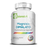 Magnésio Dimalato 120 Cápsulas 500mg - Bionutri