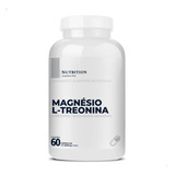 Magnésio L-treonina Treonato 60 Cápsulas -
